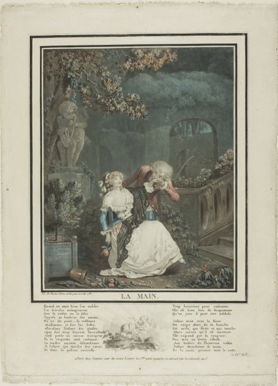 De Hand door Philibert Louis Debucourt