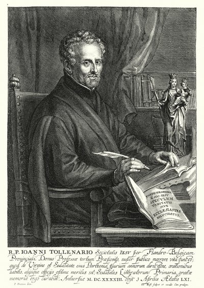 Jan de Toolenaere, Vlaamse jezuïet door Philip (after) Fruytiers