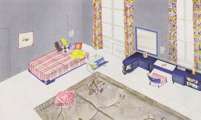 Interieurs uit de jaren 1930: Boudoir door Philip Alexius de Laszlo