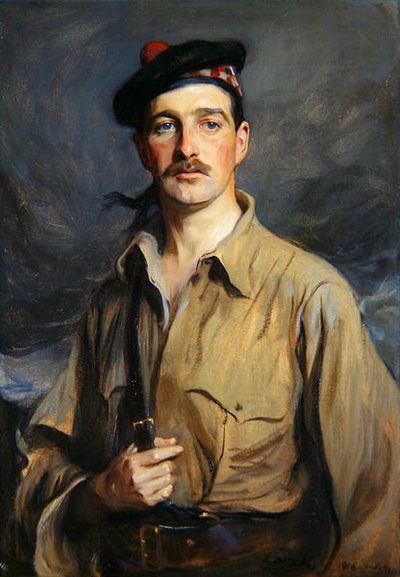 John, 2e Lord Forteviot, M.C. door Philip Alexius de Laszlo