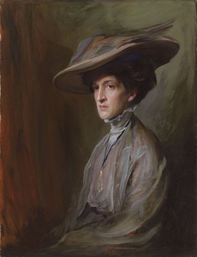 Mevrouw Herbert Asquith, later Gravin van Oxford en Asquith door Philip Alexius de Laszlo