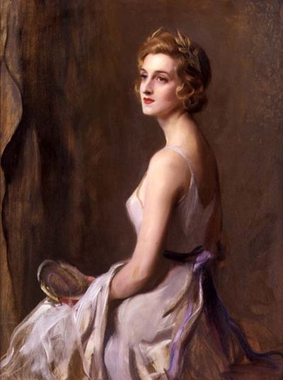 Portret van mevrouw Leo d