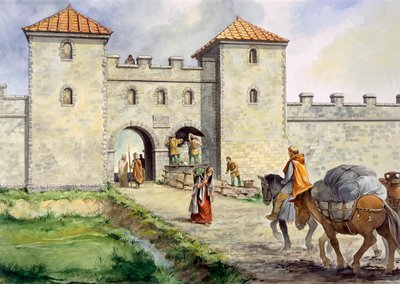 Birdoswald Romeins fort door Philip Corke