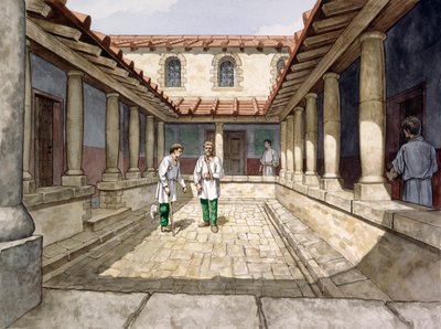 Housesteads Romeins fort, 2e eeuw, ca. 1990-2010 door Philip Corke
