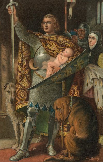 De eerste Prins van Wales door Philip Eustace Stretton