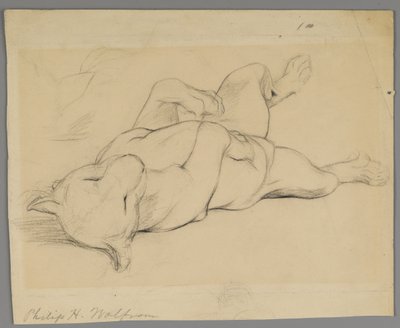 Slapende leeuwin door Philip H. Wolfrom
