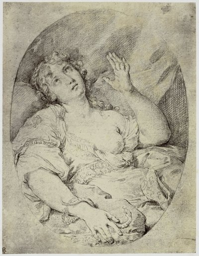 Cleopatra door Philip Henry Delamotte