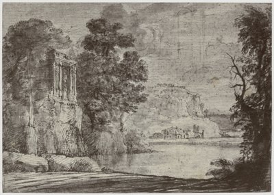 Claude [Lorrain], Avond door Philip Henry Delamotte