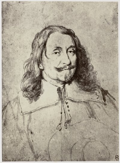Guido, een portret door Philip Henry Delamotte