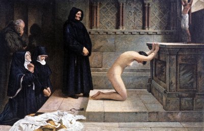 De grote daad van afstand van Sint-Elizabeth van Hongarije door Philip Hermogenes (after) Calderon