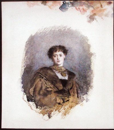 La Belle Yseult door Philip Hermogenes Calderon