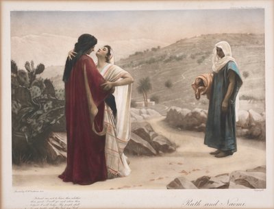 Ruth en Naomi door Philip Hermogenes Calderon
