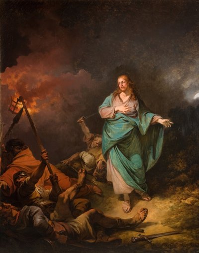 Het verraad van Christus, 1798 door Philip James de Loutherbourg