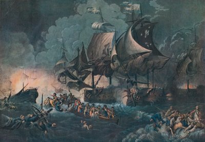 De Glorieuze Eerste van Juni door Philip James de Loutherbourg