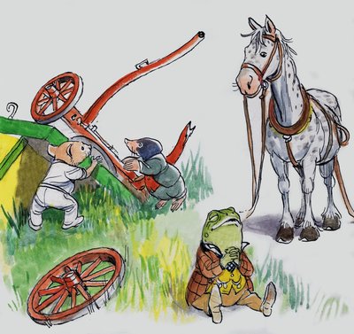 De wind in de wilgen door Philip Mendoza