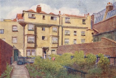 Nr. 13, 14 en 15 Nevills Court, Fetter Lane, 1901 door Philip Norman