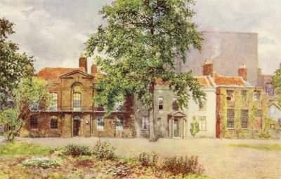 Oude Huizen op de Plaats van het Victoria en Albert Museum, 1899 door Philip Norman