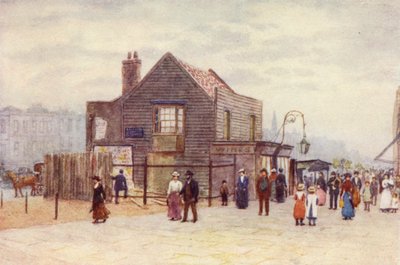 Vine Tavern, Mile End, kijkend naar het westen, 1903 door Philip Norman