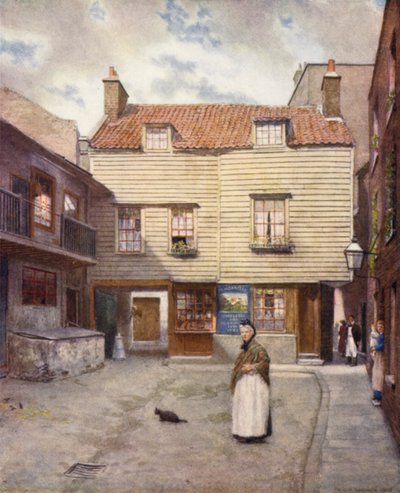 White Hart Yard, Brooke Street, Holborn, 1903 door Philip Norman