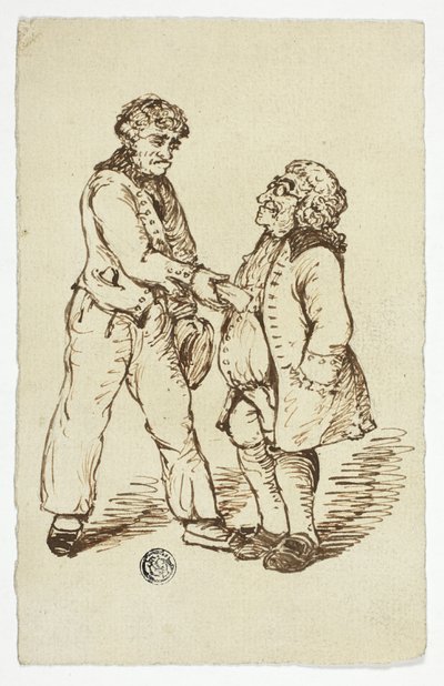 Matroos en heer door Philip William May