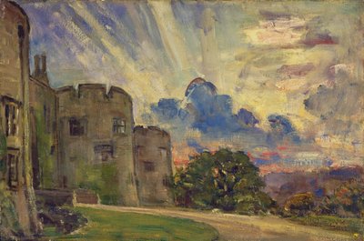 Chirk Castle door Philip Wilson Steer