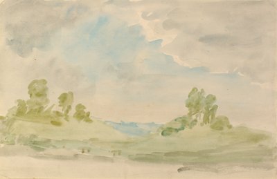 Landschap door Philip Wilson Steer