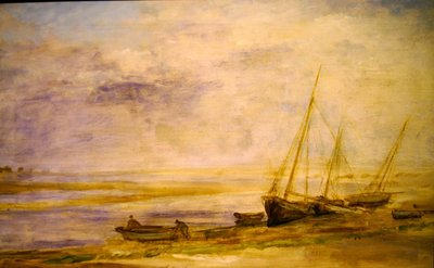 Laag tij op de monding van de rivier Blackwater door Philip Wilson Steer