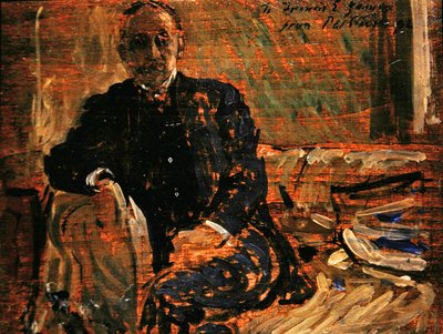 Portret van Francis Edward James door Philip Wilson Steer
