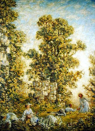 De picknick, Little Dean door Philip Wilson Steer