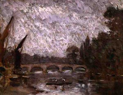 De Theems bij Richmond door Philip Wilson Steer