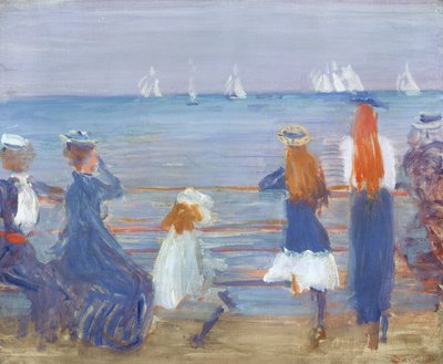 Kijken naar de Cowes Regatta, 1892 door Philip Wilson Steer