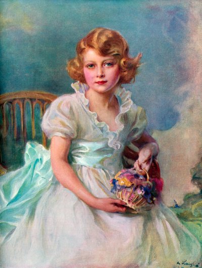 Prinses Elizabeth, Koningin van de Gemenebest Realms door Philip de László