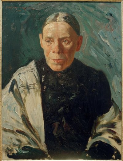 Portret van de moeder door Philipp Franck
