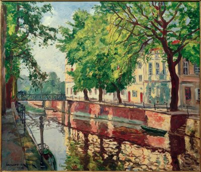 Potsdamer stadskanaal door Philipp Franck
