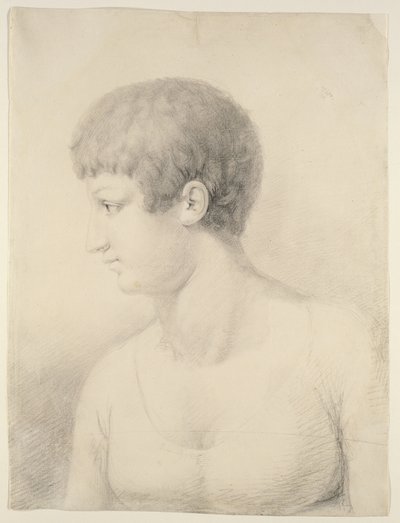 Portret van Pauline Runge, 1801 door Philipp Otto Runge