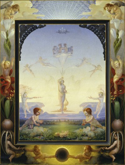 De Kleine Ochtend door Philipp Otto Runge