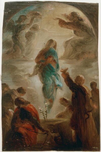 De hemelvaart van Maria door Philipp Veit