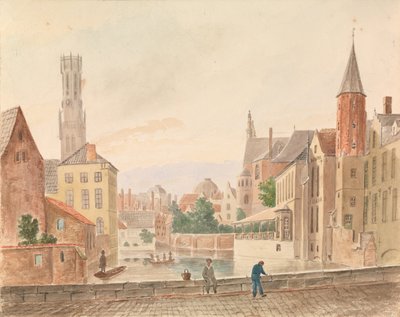 Brugge door Philippe Auguste de Peellaert