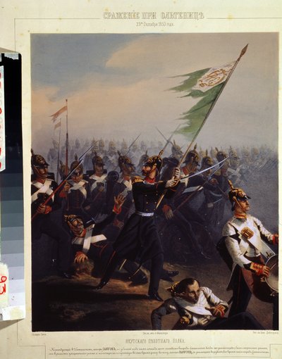 De slag bij Oltenitza, 4 november 1853 door Philippe Benoist