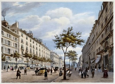Le boulevard des Italians - in 