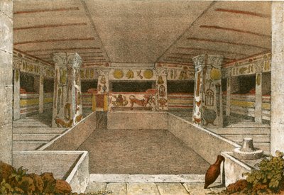 Grafkamer in Caere door Philippe Benoist