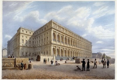 Zicht op het Orsay Paleis - in 