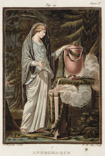 Andromache, kostuum voor 