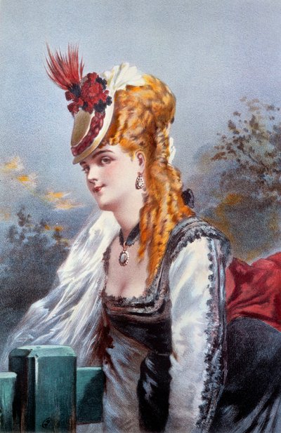 De coquette door Philippe Jacques Linder