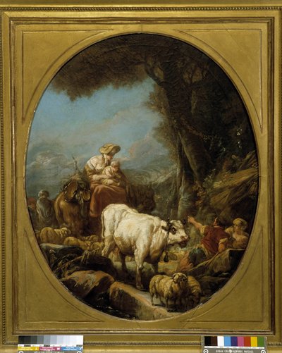 Schapenkooi door Philippe Jacques de Loutherbourg