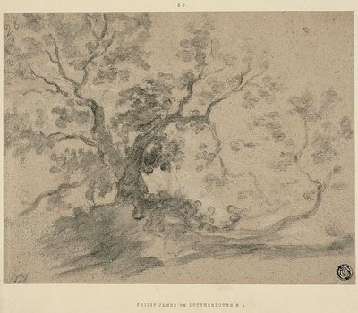 Bomen door Philippe Jacques de Loutherbourg II