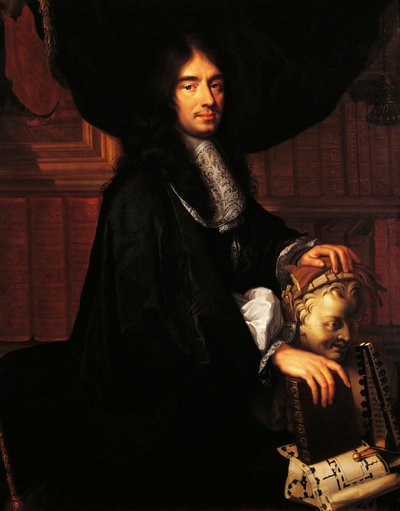 Portret van Charles Perrault door Philippe Lallemand