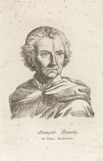 Portret van François Romein door Philippe Lambert Joseph Spruyt