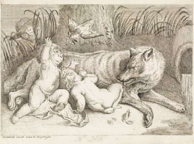 Romulus en Remus door Philippe Lambert Joseph Spruyt