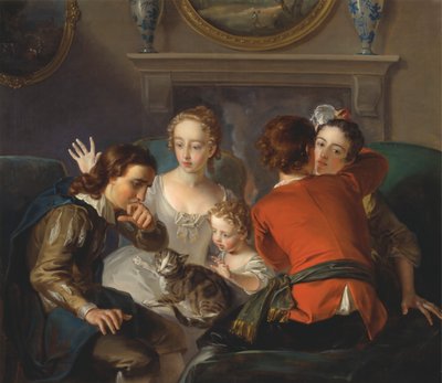 Het gevoel van aanraking door Philippe Mercier